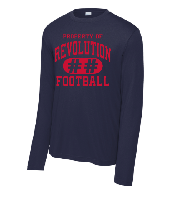 Hamilton Revolution Football Property of with Number Included