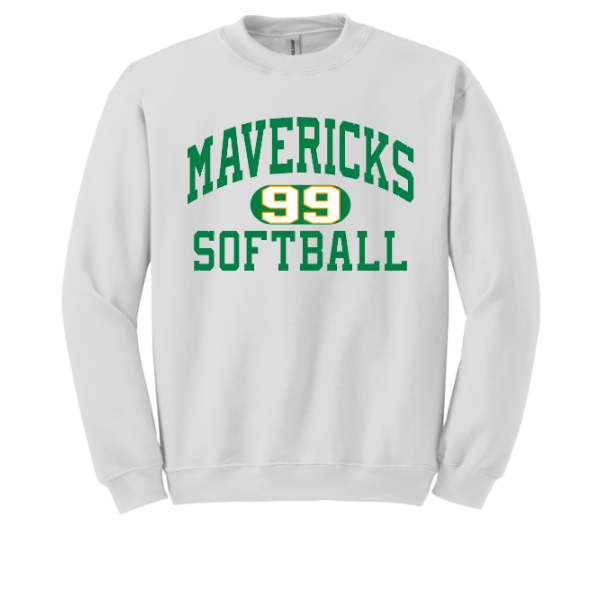 Mavericks Softball Pill Logo- Player Number Included
