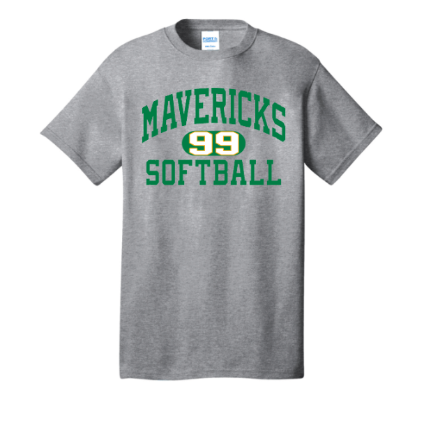Mavericks Softball Pill Logo- Player Number Included