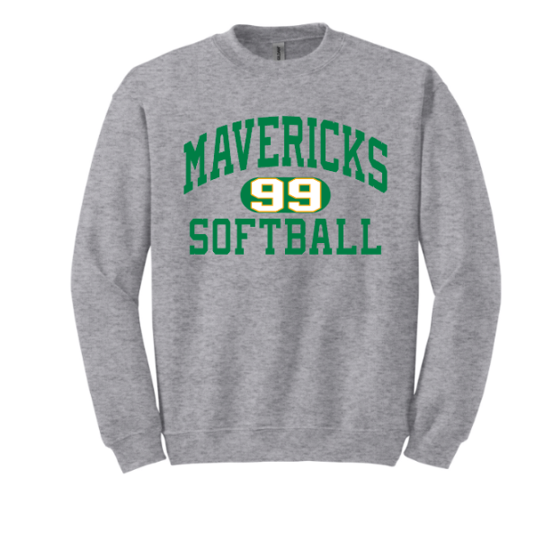 Mavericks Softball Pill Logo- Player Number Included