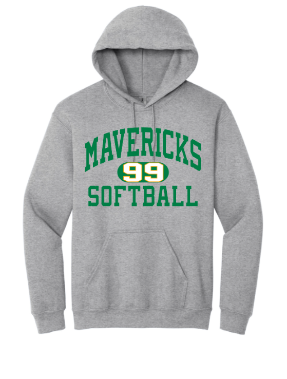 Mavericks Softball Pill Logo- Player Number Included