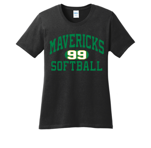 Mavericks Softball Pill Logo- Player Number Included