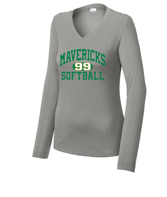Mavericks Softball Pill Logo- Player Number Included