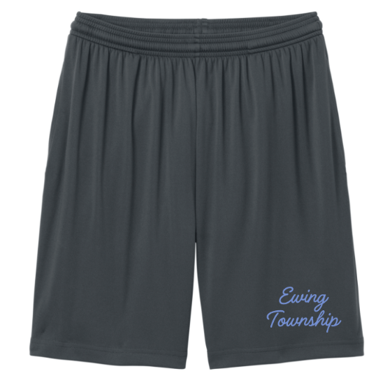 Ewing Township Performance Shorts with Pockets- Youth 5in or Adult 7in