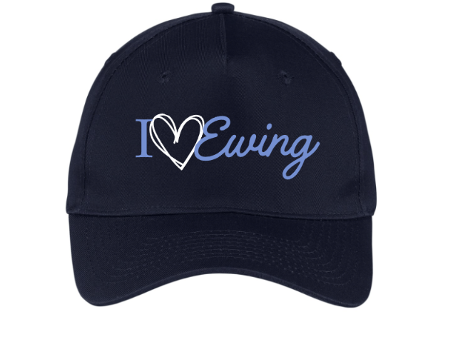 Ewing Township I Heart Ewing Twill Cap