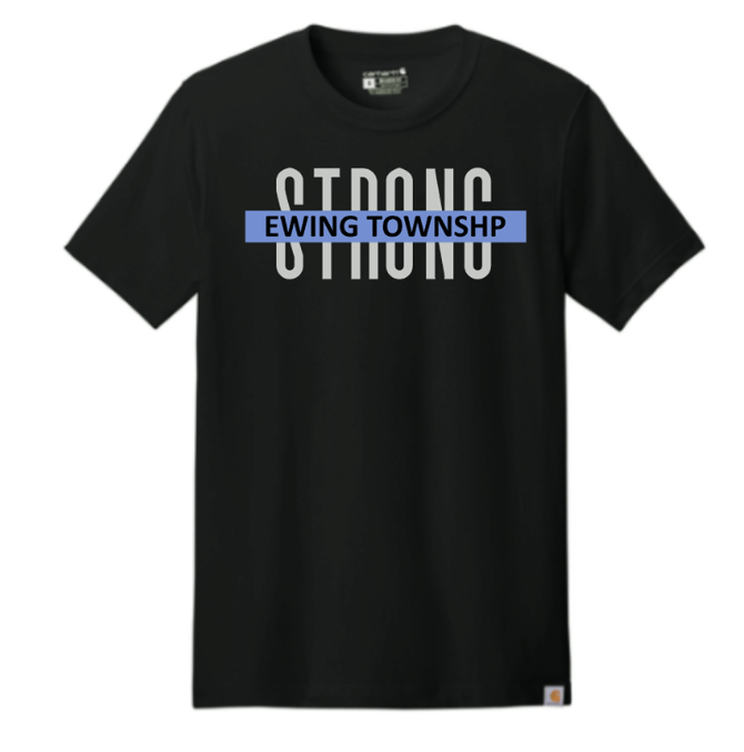Ewing Township Carhartt Short Sleeve Tee-Ewing Strong