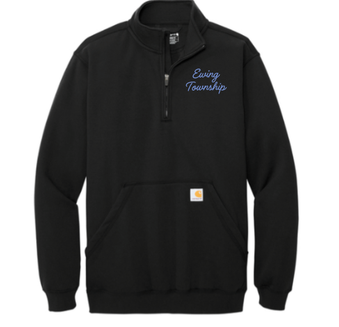 Ewing Township Carhartt® Midweight 1/4-Zip Mock Neck Sweatshirt