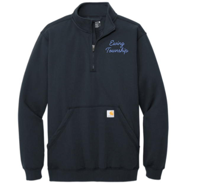 Ewing Township Carhartt® Midweight 1/4-Zip Mock Neck Sweatshirt