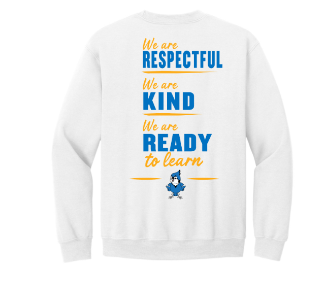 Sharon School with School Slogan Back Print
