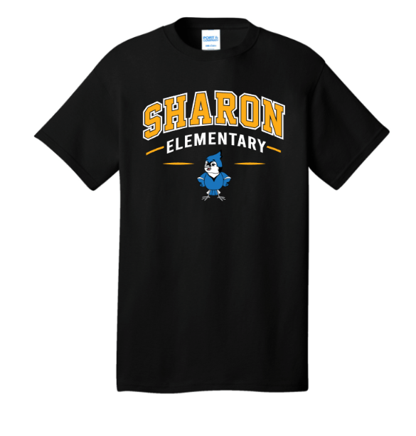Sharon School with School Slogan Back Print