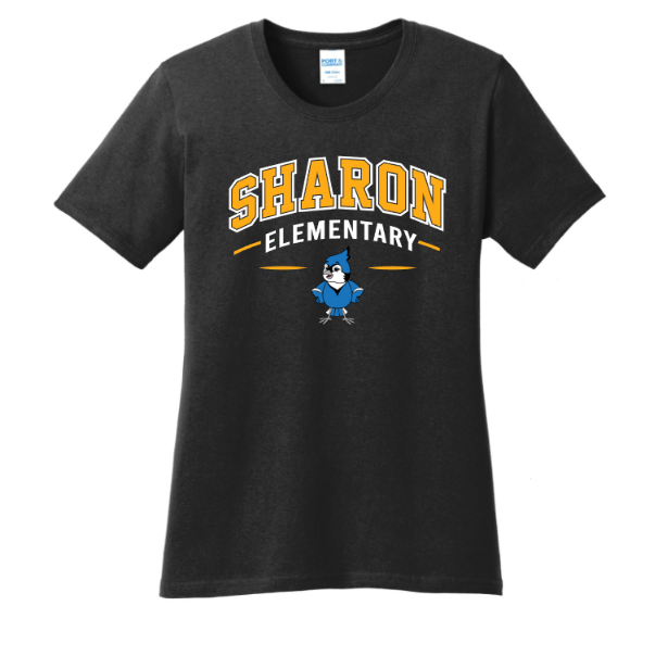 Sharon School with School Slogan Back Print