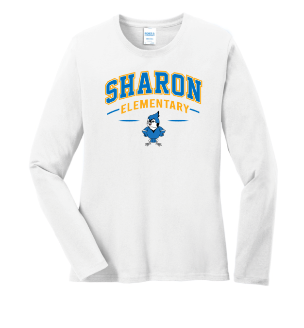 Sharon School with School Slogan Back Print