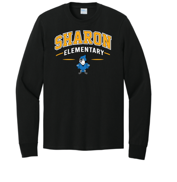 Sharon School with School Slogan Back Print