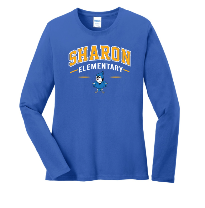 Sharon School with School Slogan Back Print