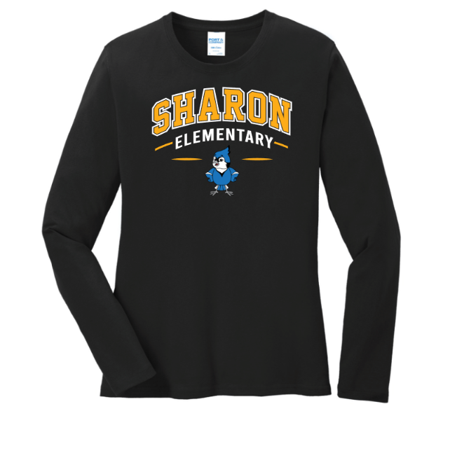 Sharon School with School Slogan Back Print