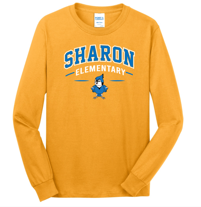 Sharon School with School Slogan Back Print