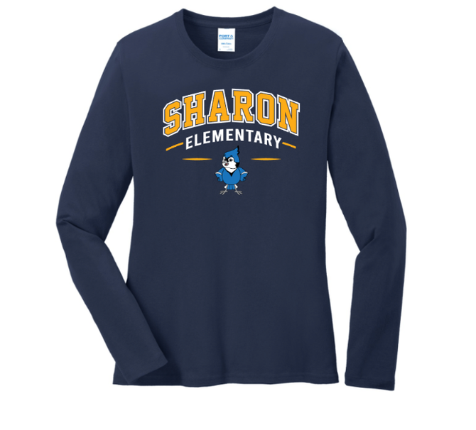 Sharon School with School Slogan Back Print