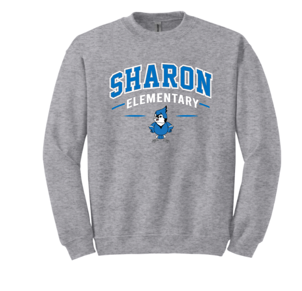 Sharon School with School Slogan Back Print
