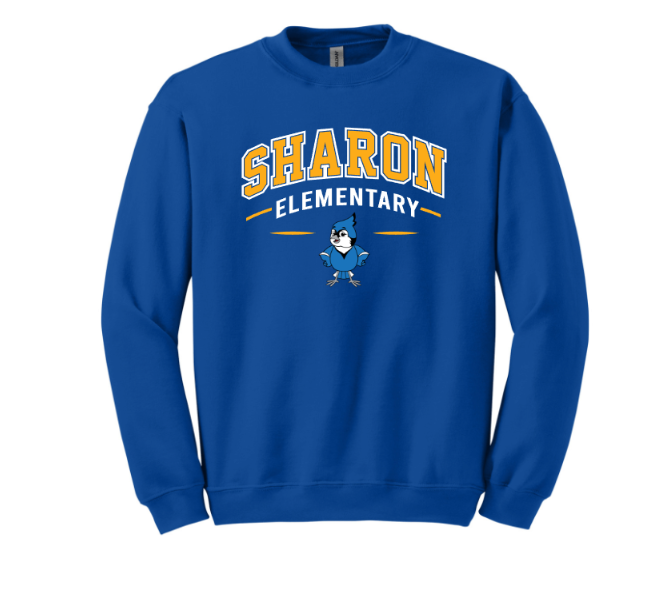 Sharon School with School Slogan Back Print