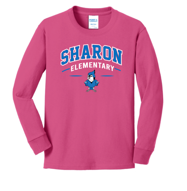 Sharon School with School Slogan Back Print