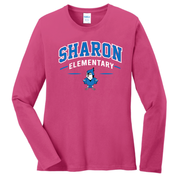 Sharon School with School Slogan Back Print