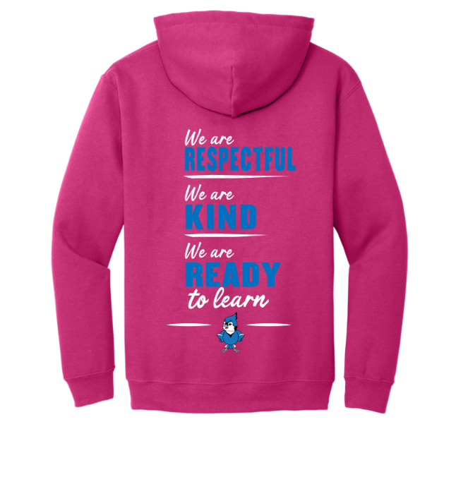 Sharon School with School Slogan Back Print