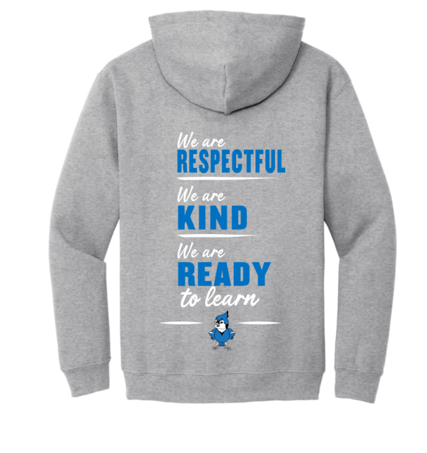 Sharon School with School Slogan Back Print