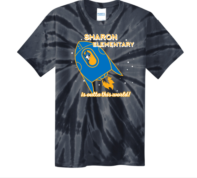 Sharon School Blast Off Tie Dye