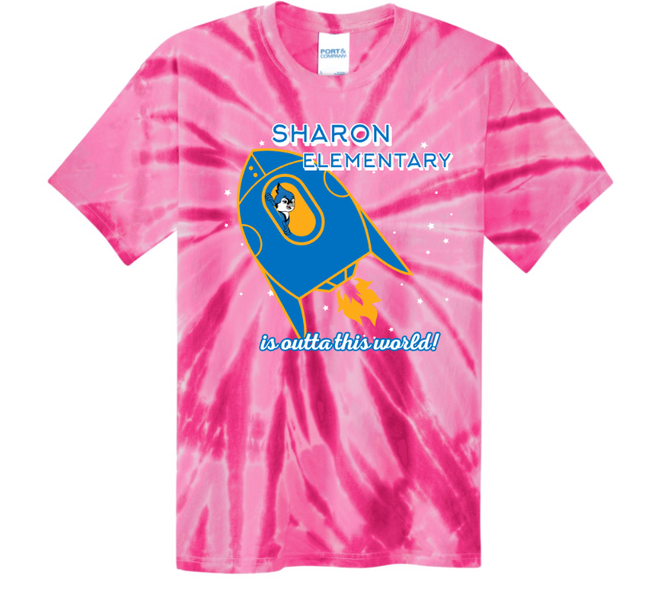 Sharon School Blast Off Tie Dye