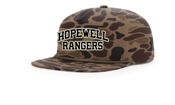 Hopewell Rangers Richardson Camo Caps
