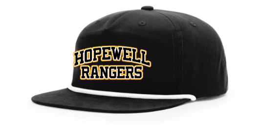 Hopewell Rangers Richardson Flat Brim Rope Cap