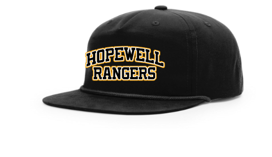 Hopewell Rangers Richardson Flat Brim Rope Cap