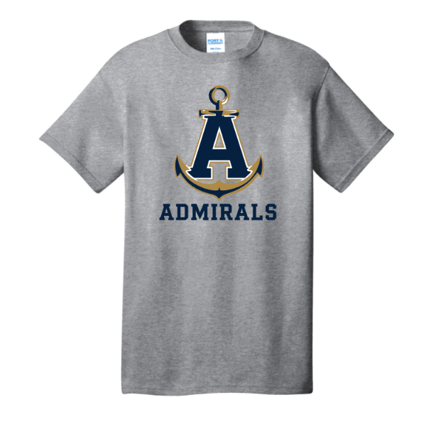 Admirals Baseball Cotton SS or LS