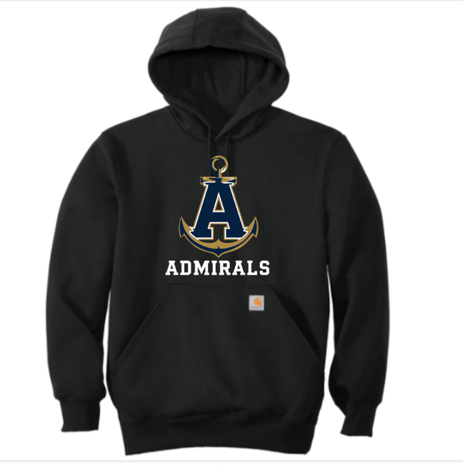 Admirals Baseball Carhartt® Rain Defender® Paxton Heavyweight Hooded Sweatshirt
