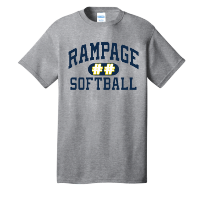 Rampage Player Number Logo