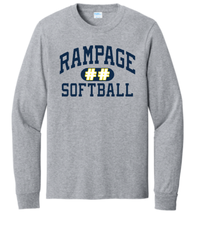 Rampage Player Number Logo