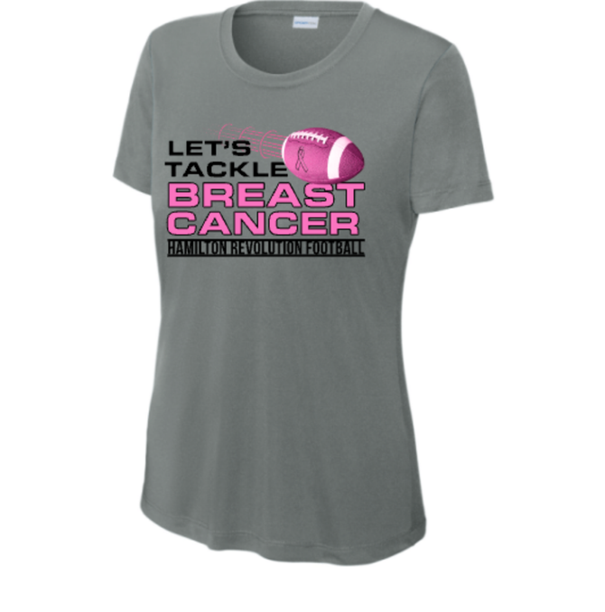 Hamilton Revolution Football Let's Tackle Breast Cancer