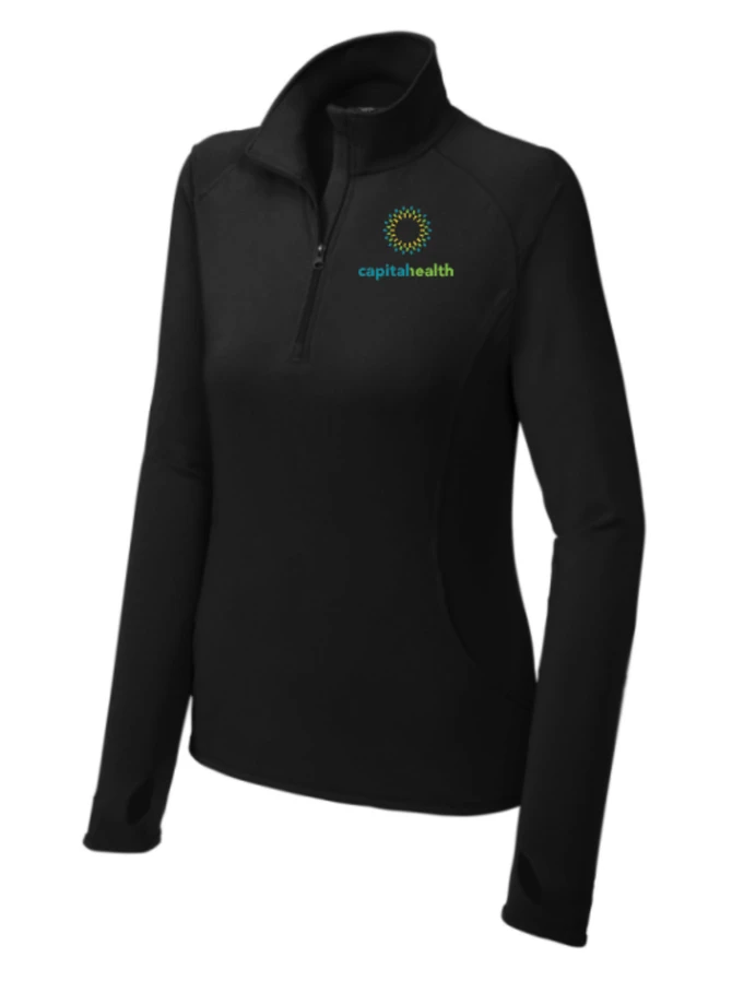 Capital Health Performance 1/4 Zips-Available in Unisex and Ladies