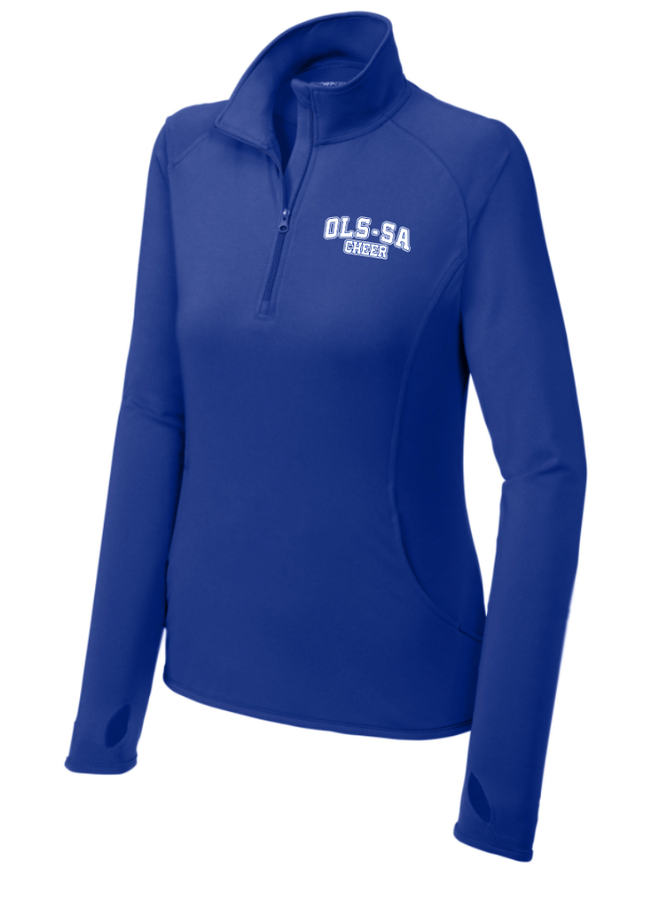 OLS Cheer Logo Performance 1/4 Zip