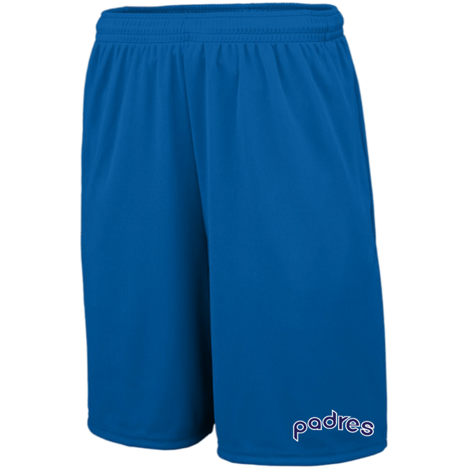 Milltown Padres Augusta Youth Training Shorts with Pockets
