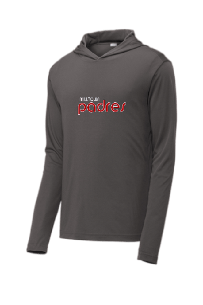 Milltown Padres Sport-Tek ® PosiCharge ® Competitor ™ Hooded Pullover