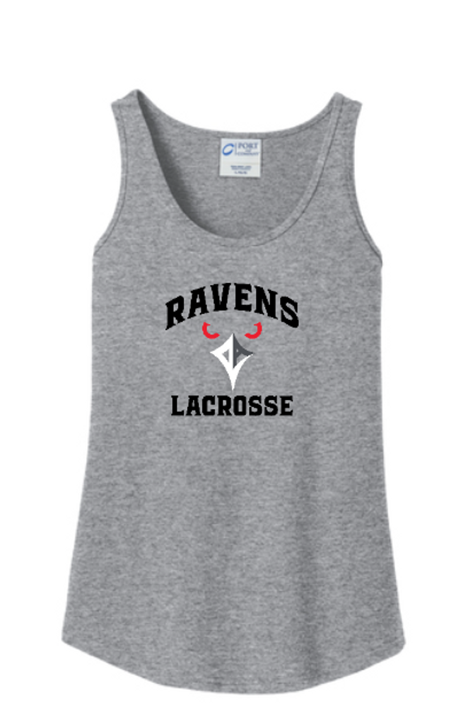 Robbinsville Lacrosse - Ladies Core Cotton Tank Top