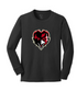 RFA- Ravens Football Core Cotton Youth Long Sleeve Tee