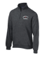 RFA - Robbinsville Football 1/4 Zip Ladies Heavyweight Sweatshirt