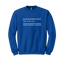 NJASL -BOOKTROVERT - Crewneck sweatshirt