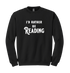 NJASL -I'd rather be reading- Crewneck sweatshirt