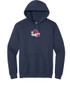 Barnstormers - Limited Edition - Embroidered Center Chest - Cotton Hooded Sweatshirt