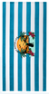 817 Pittie Cabana Stripe Beach Towel