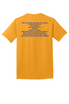 Sharon School Logo Left Chest with Full Back