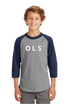 OLS - 3/4-Sleeve Raglan - Youth